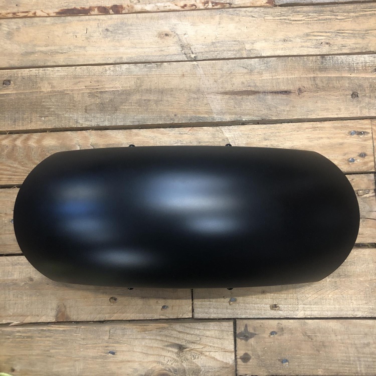 Indian Scout Bobber / Rogue front fender / mudguard in Onyx Black Smoke